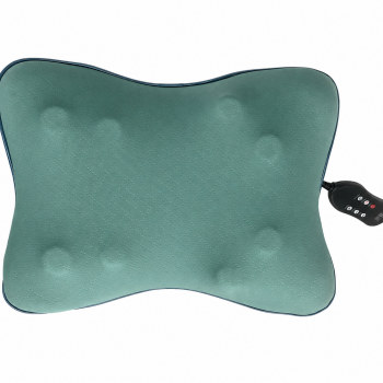 Back and Neck Massager with Heat，White/Green