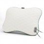Back and Neck Massager with Heat，White/Green