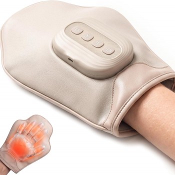 reliefRX Hand Massager with Heat, Compression & Individual Fingers
