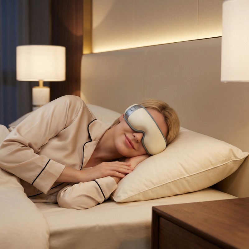 Ultra-Quiet Eye Massager with Heat and Cooling