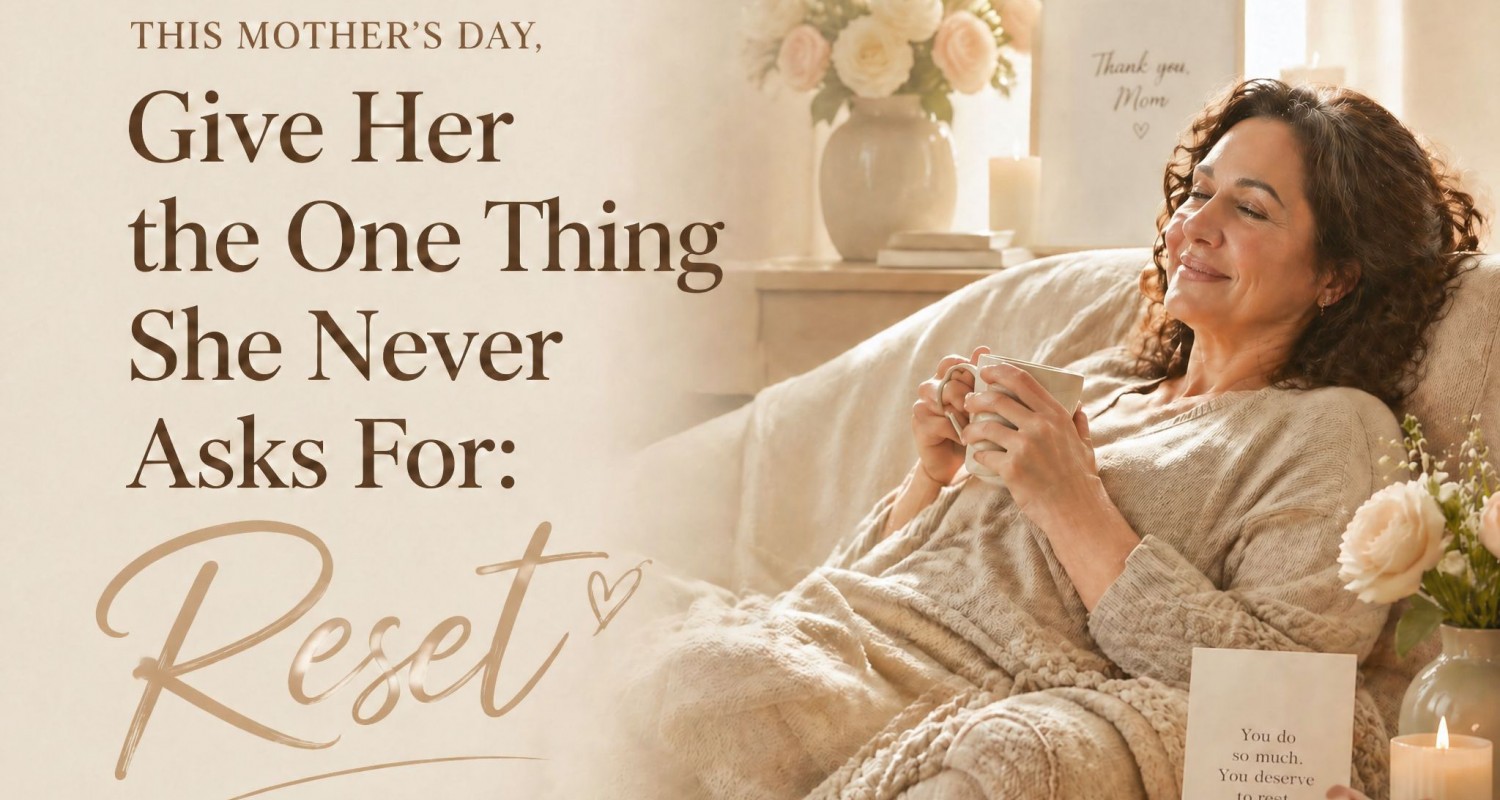This Mother's Day, Give Her the One Thing She Never Asks For: Rest