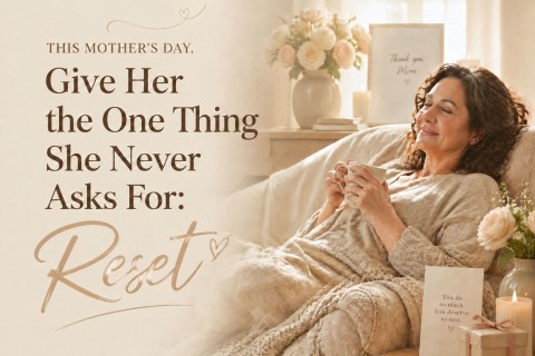 This Mother's Day, Give Her the One Thing She Never Asks For: Rest