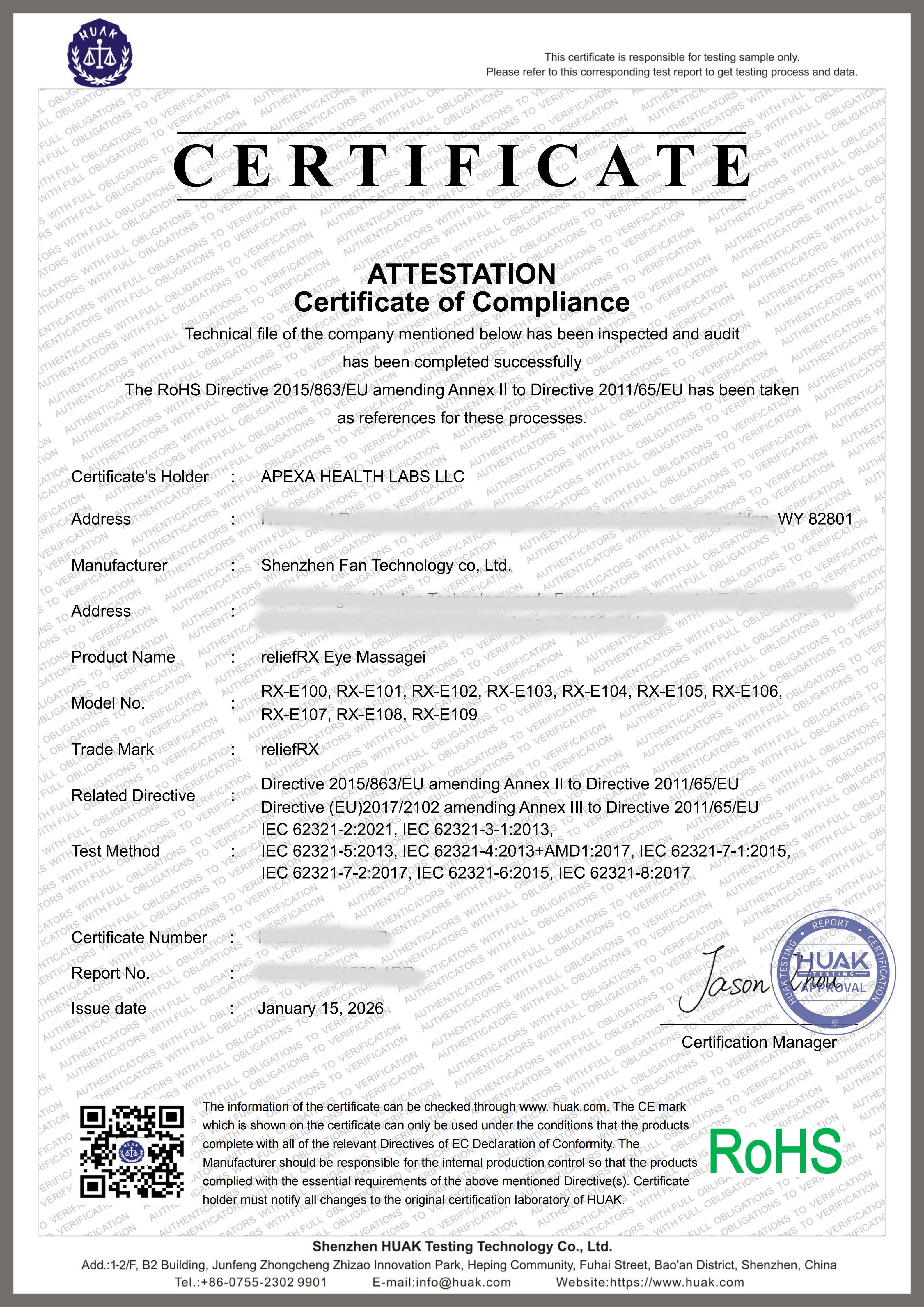 reliefRX-certificate